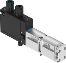 Festo 2x3/2 NO Monostable Air Solenoid Valve Size 18mm ISO 15407-2 400l/min - 8033446