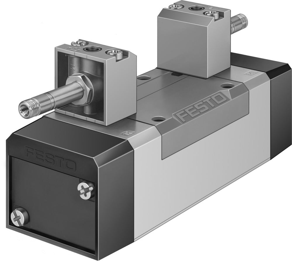 Festo 5/3 Exhausted Air Solenoid Valve Size 2 ISO 5599-1 2300l/min - 535979