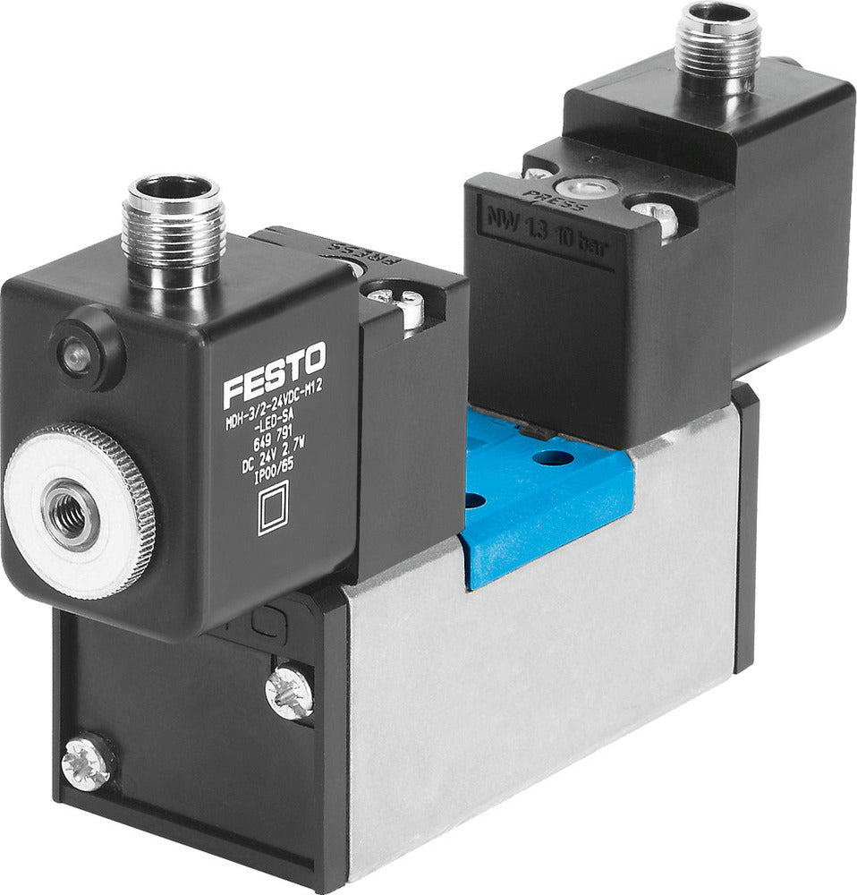 Festo 5/2 Bistable Air Solenoid Valve Size 3 ISO 5599-1 4500l/min - 540825