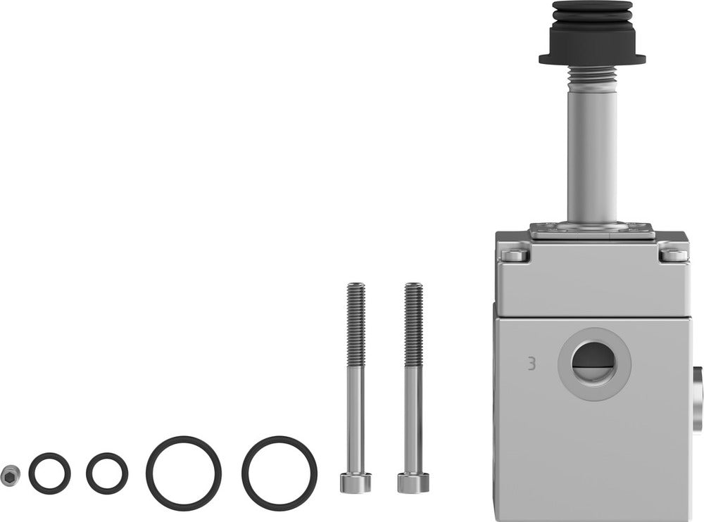 Festo 3/2 NC Monostable Pneumatic Valve M5 NAMUR 595l/min 1 - 8bar/1 - 116psi - 4514744