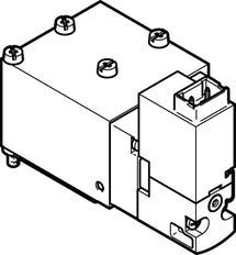 Festo 5/2 Monostable Air Solenoid Valve Sub-base 180l/min 2 - 8bar/2 - 116psi - 560714