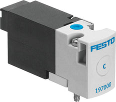 Festo 3/2 NC Monostable Air Solenoid Valve Sub-base 10l/min 0 - 8bar/0 - 116psi - 197000