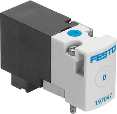 Festo 2/2 NC Monostable Air Solenoid Valve Sub-base 14l/min -0.9 - 2bar/-13 - 29psi - 197043