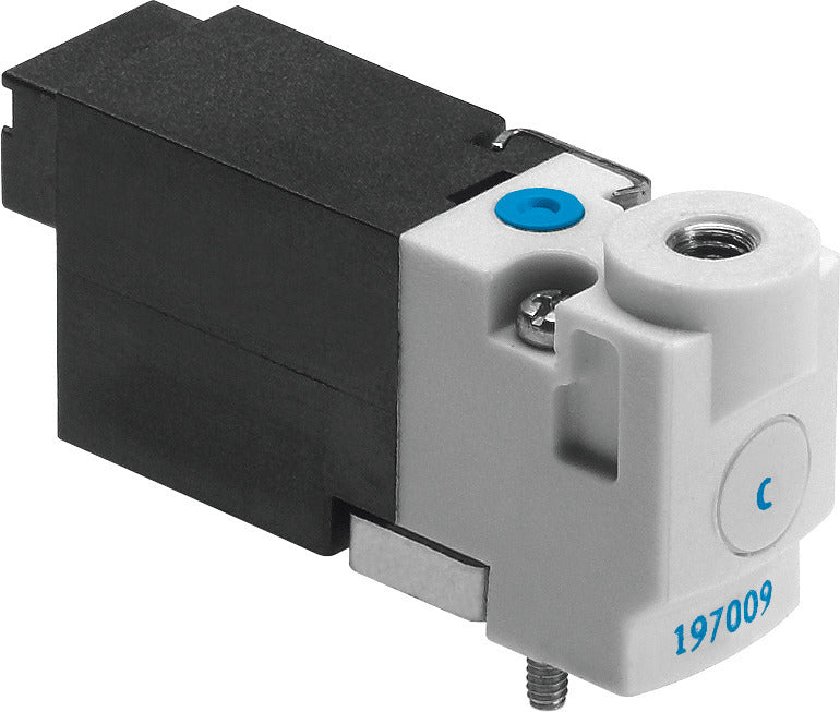 Festo 3/2 NO Monostable Air Solenoid Valve M3 10l/min 0 - 6bar/0 - 87psi - 197028