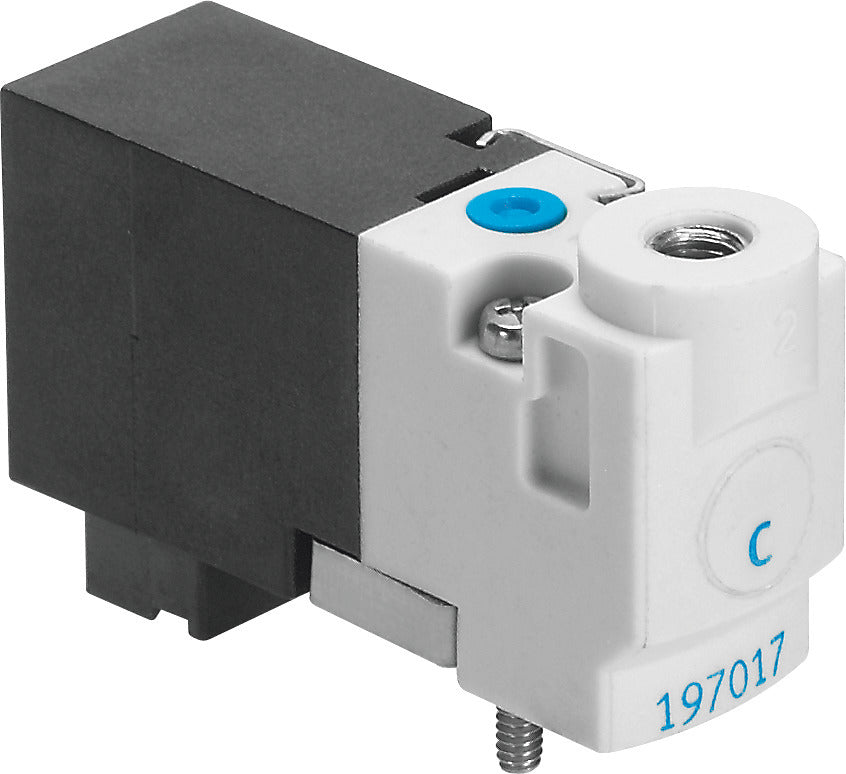 Festo 2/2 NC Monostable Air Solenoid Valve Sub-base 14l/min -0.9 - 2bar/-13 - 29psi - 197051