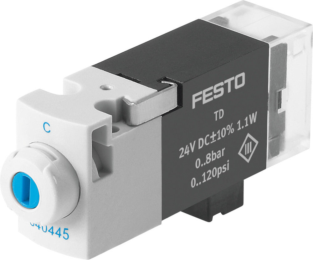 Festo 3/2 NO Monostable Air Solenoid Valve Sub-base 10l/min 0 - 6bar/0 - 87psi - 540442