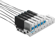 Festo 3/2 NO Monostable Air Solenoid Valve Sub-base 100l/min -0.9 - 8bar/-13 - 116psi - 196140