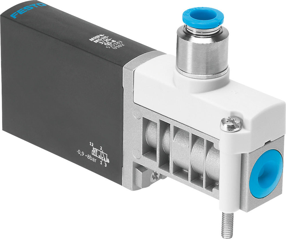 Festo 3/2 NC Monostable Air Solenoid Valve Sub-base 400l/min -0.9 - 8bar/-13 - 116psi - 525183