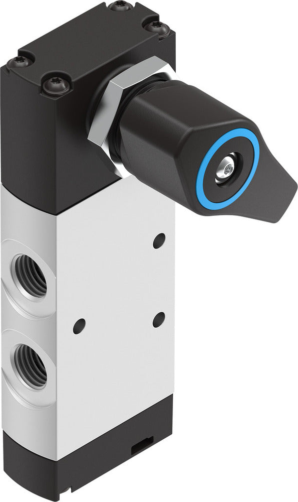 Festo 5/3 Exhausted Selector Valve G1/4 900l/min -0.95 - 10bar/-14 - 145psi - 4106813