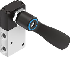 Festo 3/2 NO/NC Monostable Hand Lever Valve G1/8 750l/min -0.95 - 10bar/-14 - 145psi - 4165853
