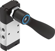 Festo 5/2 Monostable Hand Lever Valve G1/8 750l/min -0.95 - 10bar/-14 - 145psi - 4165855