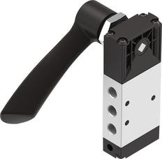 Festo 5/3 NC Hand Lever Valve G1/8 700l/min -0.95 - 10bar/-14 - 145psi - 4165865