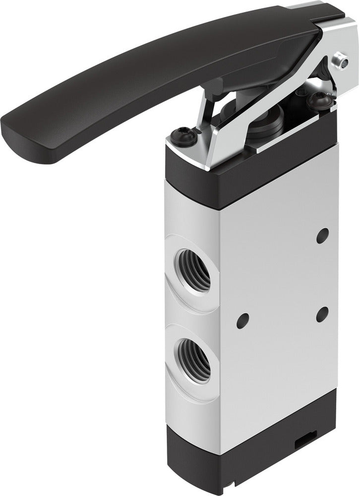Festo 5/2 Monostable Finger Lever Valve G1/4 1200l/min -0.95 - 10bar/-14 - 145psi - 4500000