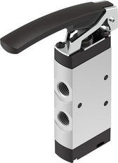 Festo 5/2 Monostable Finger Lever Valve G1/4 1200l/min -0.95 - 10bar/-14 - 145psi - 4500000