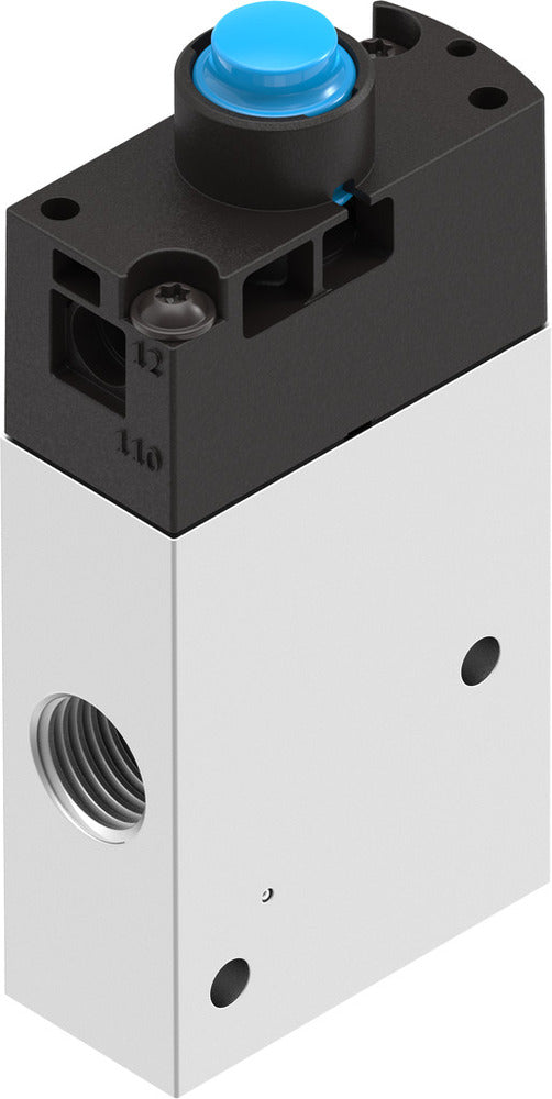 Festo 3/2 NC Monostable Stem Actuated Valve G1/4 870l/min 3.5 - 10bar/51 - 145psi - 8031332