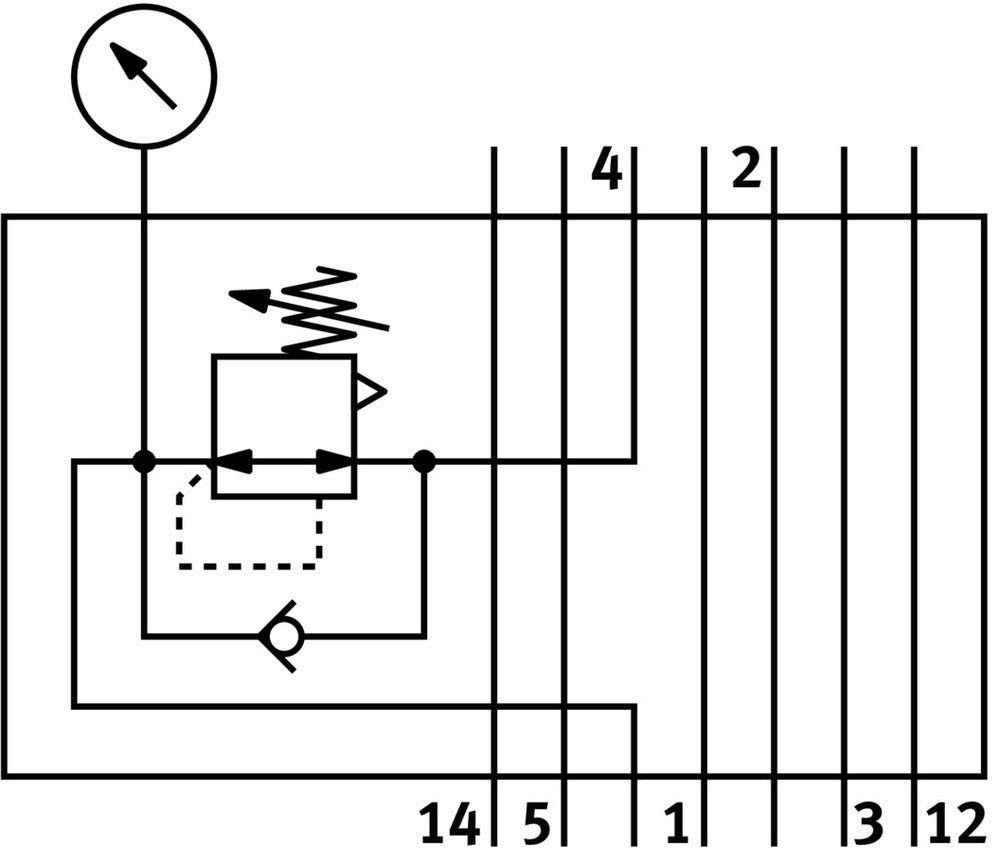 Festo Regulator Plate - 543530