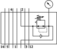 Festo Regulator Plate - 555773