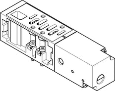 Festo Vertical Pressure Shut-Off Plate - 555790