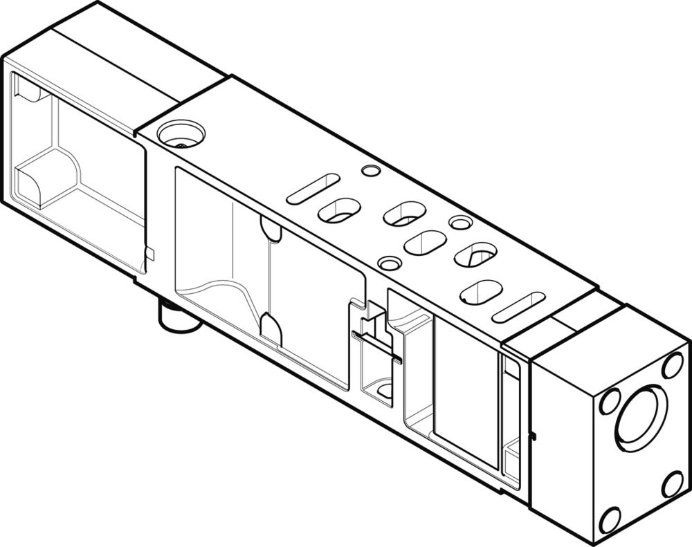 Festo Vertical Pressure Supply Plate - 8000689