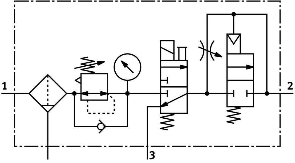 Festo Air Preparation Unit G1/4'' 4-12bar 750l/min 40µm - 531101