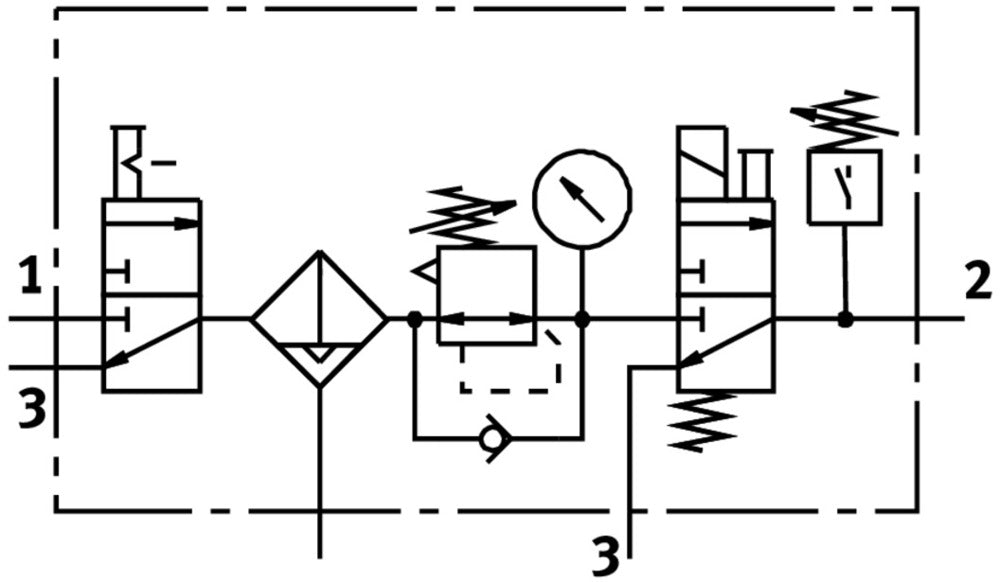 Festo Air Preparation Unit G1/4'' 4-10bar 1400l/min 40µm - 8025358