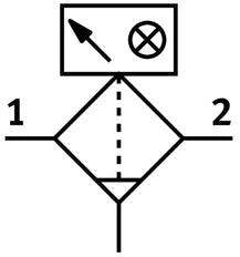 Festo Fine Filter G1/4'' 0-20bar 1µm - 536833