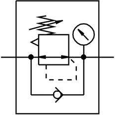 Festo Compressed Air Pressure Regulator 1-20bar - 564136