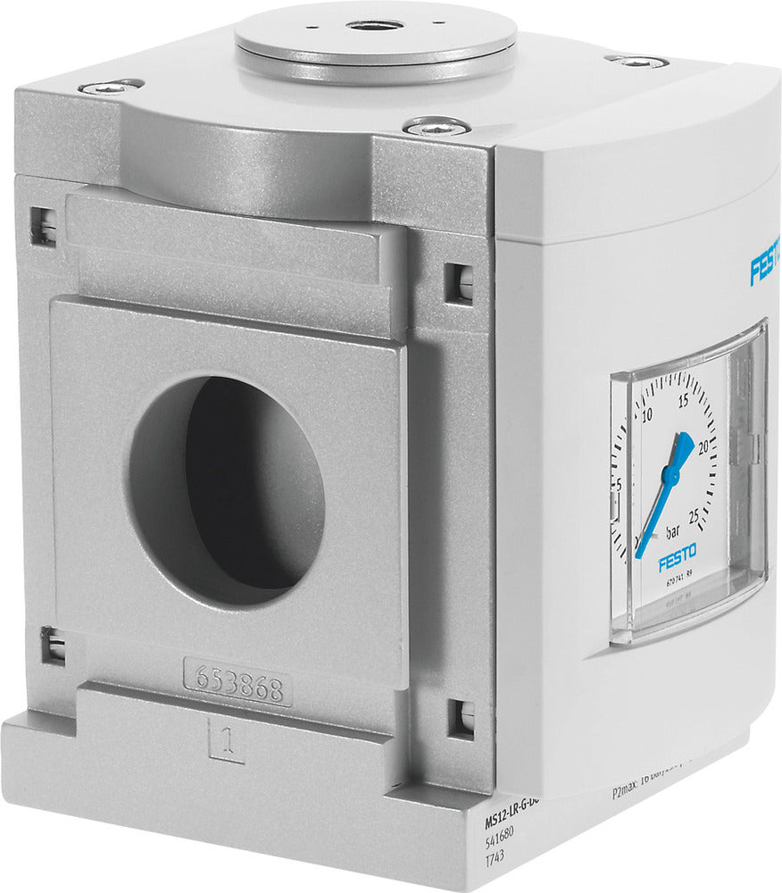 Festo Compressed Air Pressure Regulator Sub-base 0.5-16bar 13000 - 22000l/min - 541680