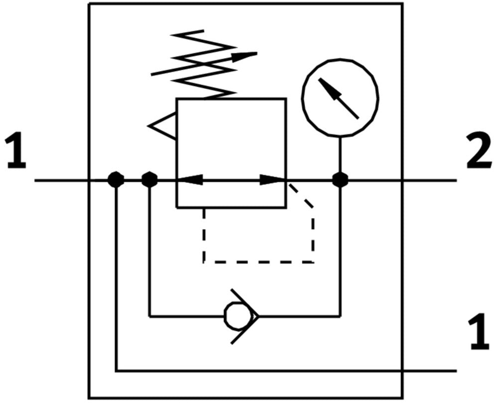 Festo Pressure Regulator G1/4'' 0.3-7bar 1700l/min - 529479
