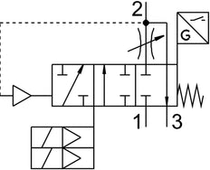 Festo Soft Start/Quick Exhaust Valve G1/2'' 3.5-10bar 4300l/min - 548717