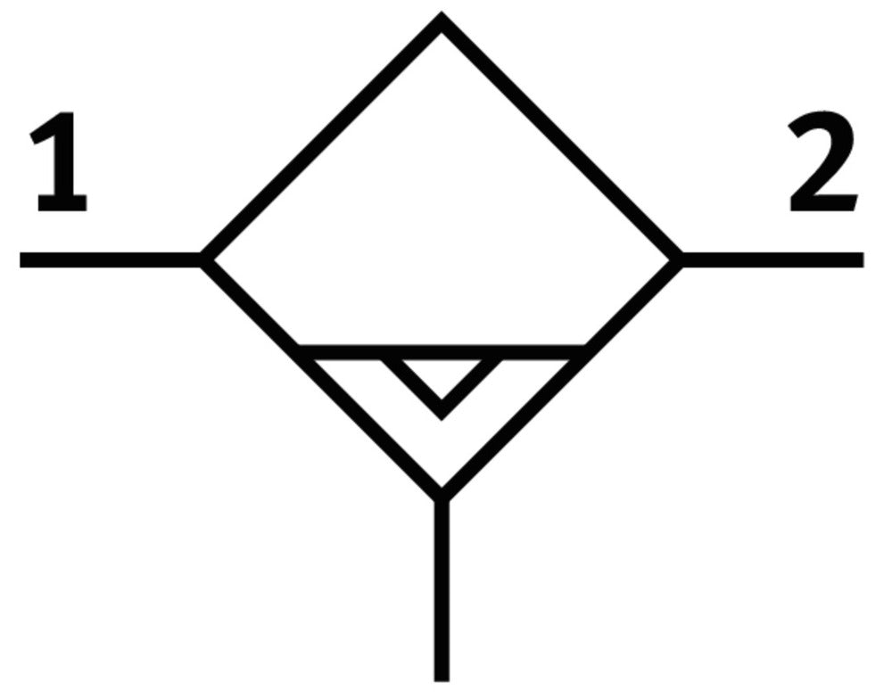 Festo Water Trap G1/4'' 2-12bar 2400l/min - 564868