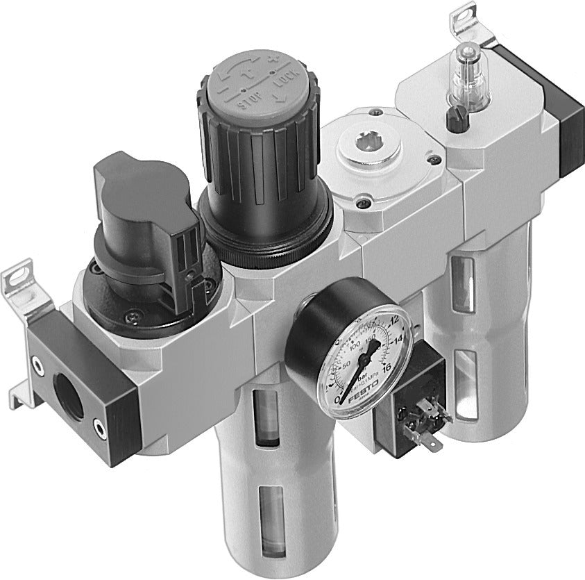 Festo Air Preparation Unit G3/4'' 0.5-12bar 7800l/min 40µm Maxi - 185825