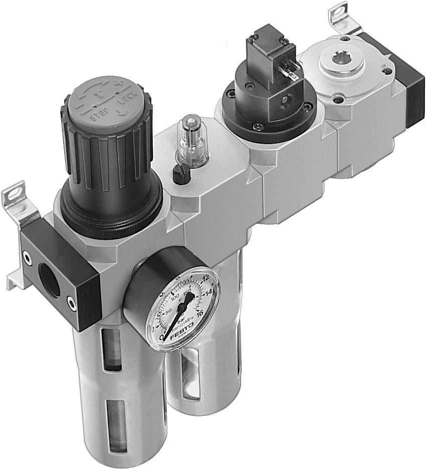 Festo Air Preparation Unit G1/2'' 2.5-12bar 1590l/min 40µm Midi - 185836