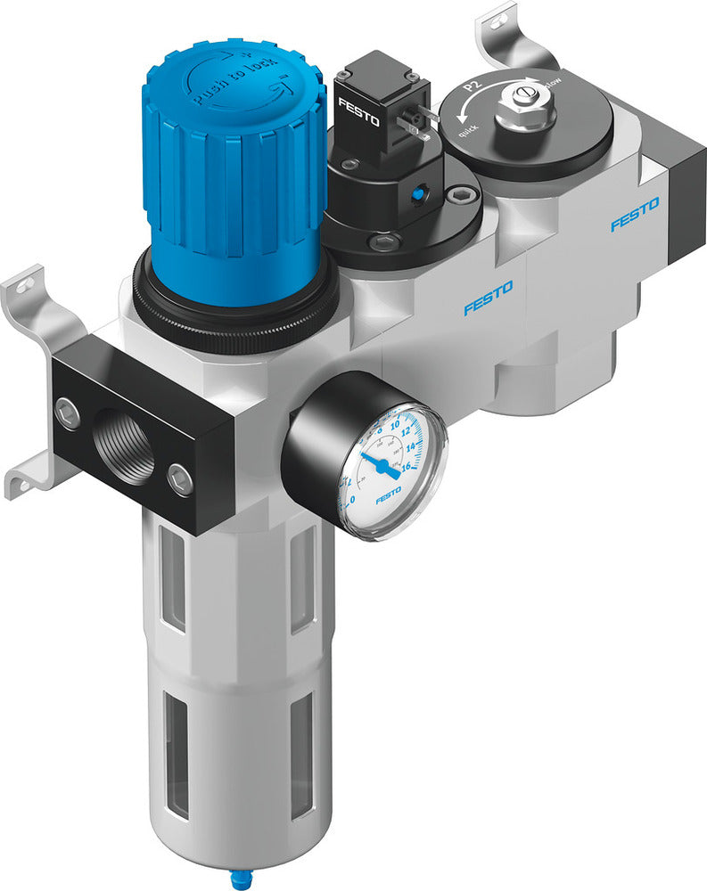 Festo Air Preparation Unit G1/2'' 2.5-12bar 3000l/min 40µm Maxi - 192457