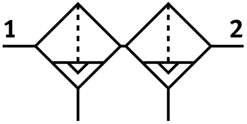 Festo Fine Filter Combination 1.5-12bar 0.01µm Mini - 162668