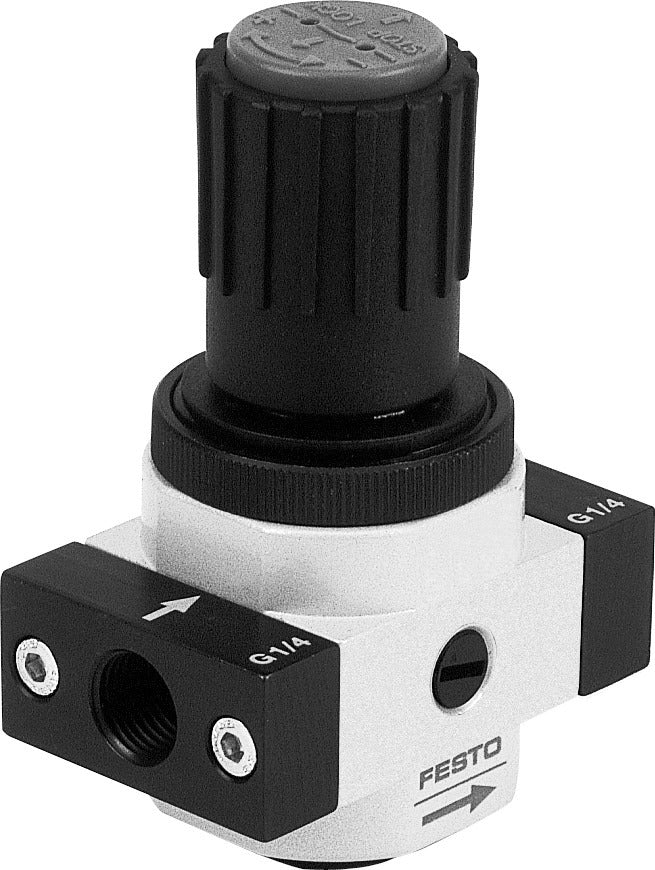 Festo Compressed Air Pressure Regulator G1/2'' 0.5-12bar 10500l/min Maxi - 186456