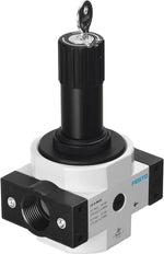 Festo Compressed Air Pressure Regulator G1/4'' 0.5-12bar 1500l/min Mini - 194613