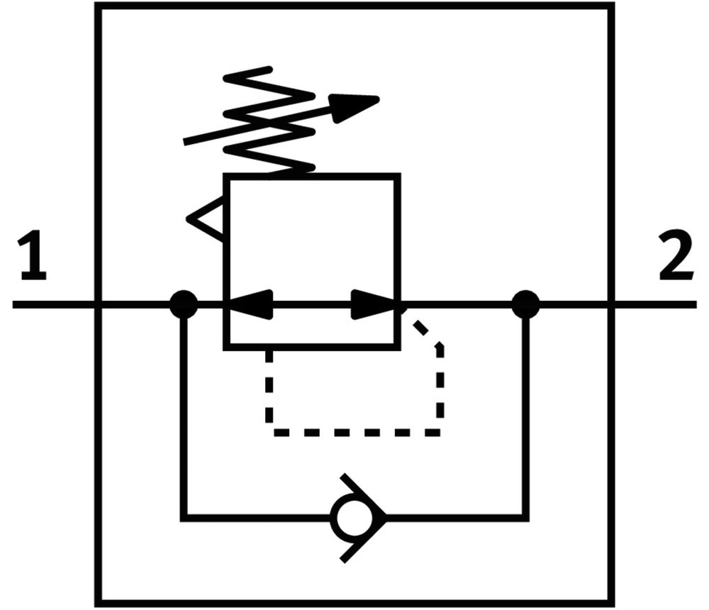 Festo Compressed Air Pressure Regulator G1/4'' 0.5-7bar 2200l/min Midi - 194633