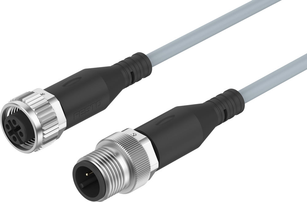 Festo Connecting Cable M12x1 A-coded EN 61076-2-101 1m - 8091511