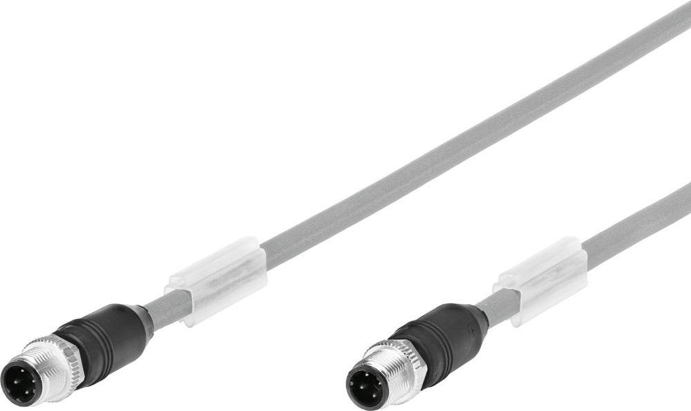 Festo Connecting Cable Plug M12x1 D-coded EN 61076-2-101 1m - 8040447