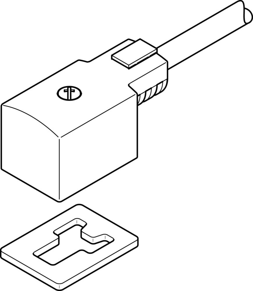 Festo Plug Socket With Cable Form B 10m - 193456