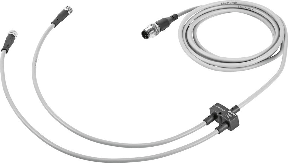 Festo Y-Distributor With Cables at Both Ends 5m/0.3m 3A IP65 IP68 IP69K/ - 8035774