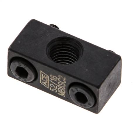 ACE Clamping Flange M 8x1 for Shock Absorber, Side Mounting - MB8SC2