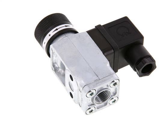 0.2 to 2bar SPDT Zinc Die-Cast Pressure Switch G1/4'' 250VAC DIN-A Connector