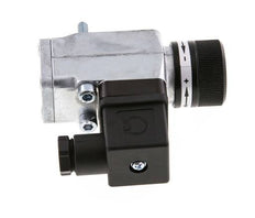 1 to 16bar SPDT Zinc Die-Cast Pressure Switch Flange 250VAC DIN-A Connector