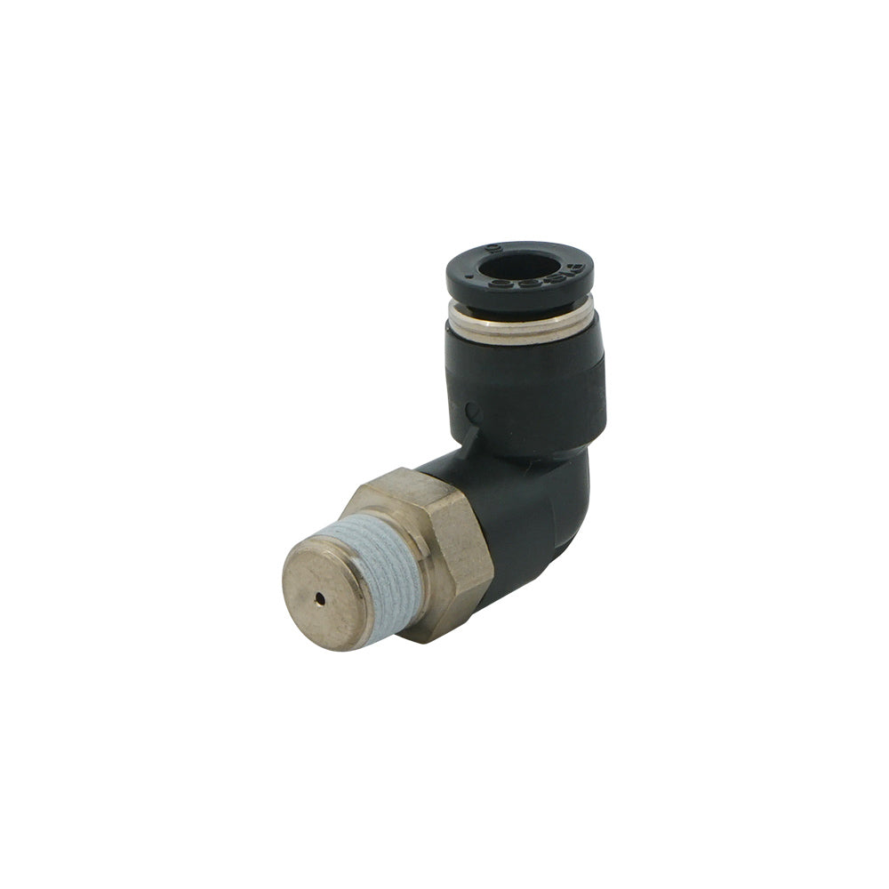 6mm - R1/8" 0.4mm Elbow Orifice Fitting