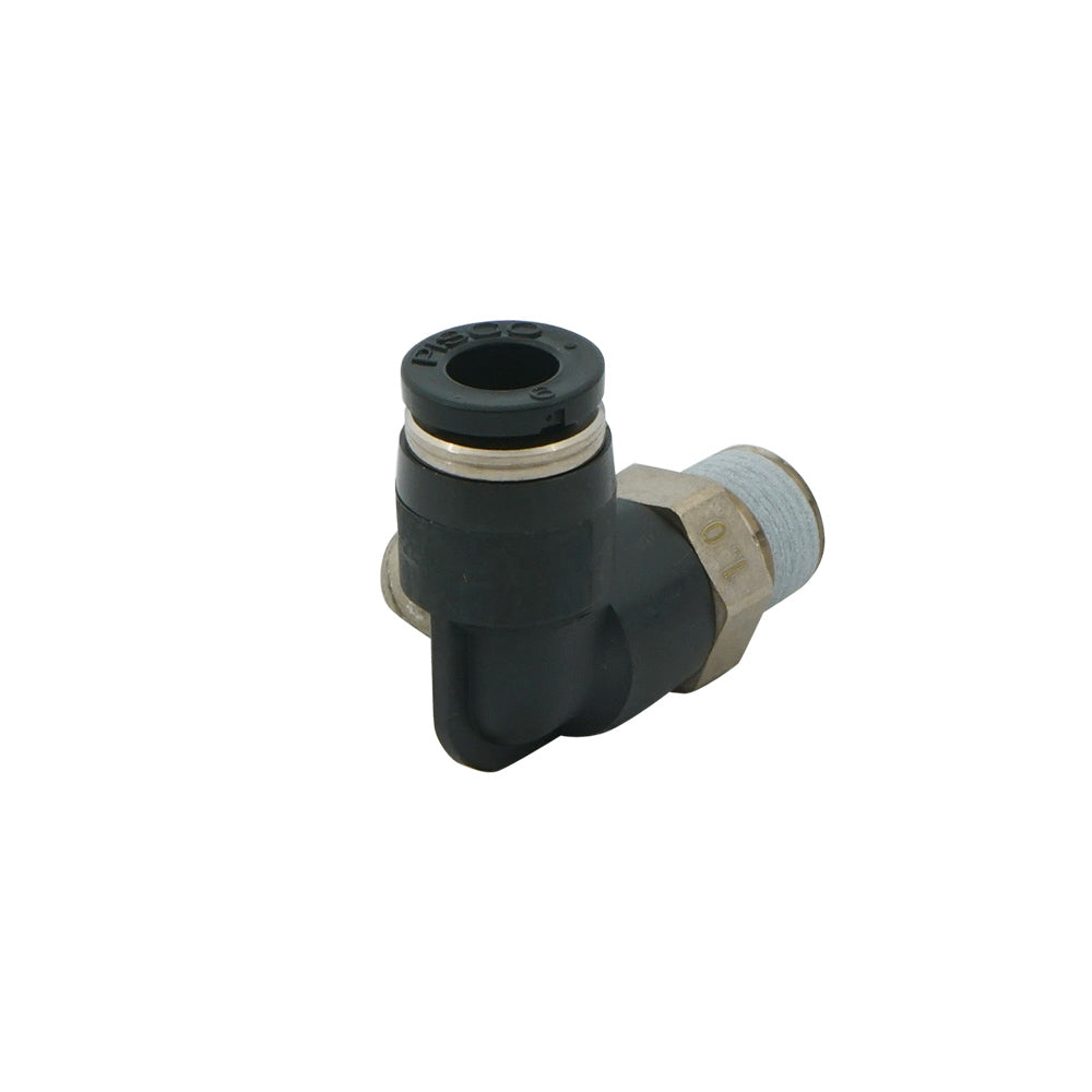 8mm - R1/8" 1.7mm Elbow Orifice Fitting