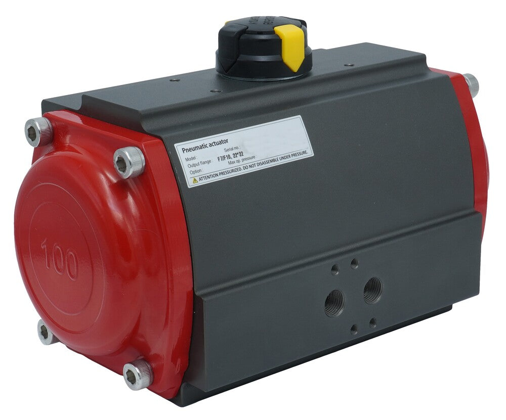 Pneumatic Actuator Rack & Pinion Double Acting 317.5Nm @ 6bar F07/F10 - PR09D