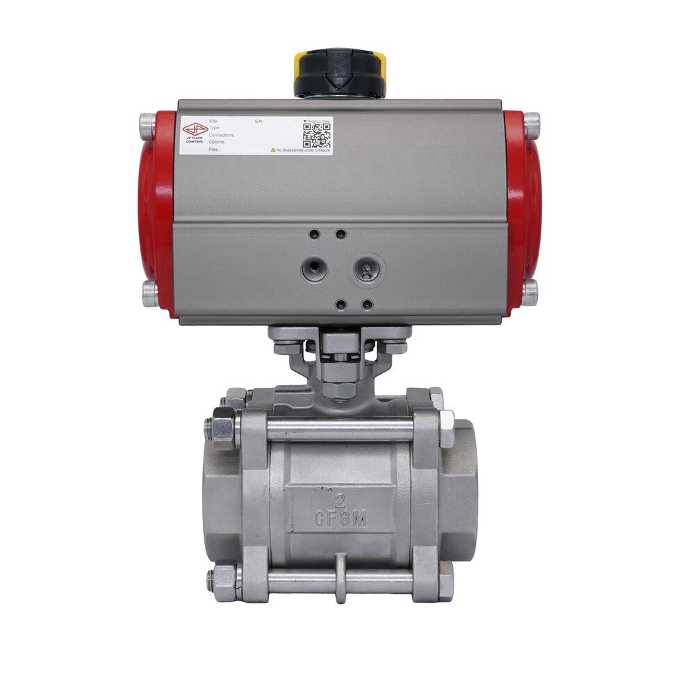 Pneumatic Ball Valve G3'' Stainless Steel Spring Opening
