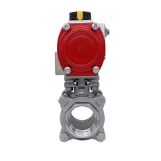 Pneumatic Ball Valve G3'' Stainless Steel Spring Opening